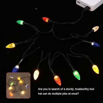 💡USB Christmas Light Phone Charger Cable,Multicolor 10LED 55inch Charger Cord