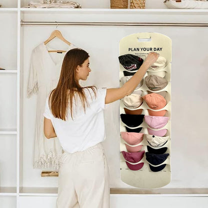 🧢6/12 Holes Hanging Hat Organizers/Save space in the bedroom closet