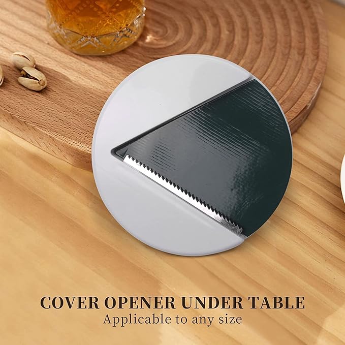 💪Under Cabinet Jar Opener, Jar Lid Opener for Seniors & Weak Hands