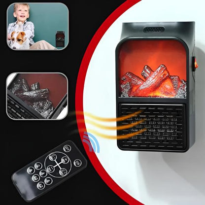 🔥Portable Handy Fan Heater With Remote Control and Timer