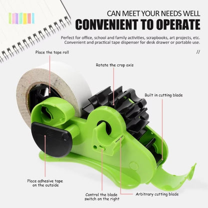 35mm Tape Cutter Semi-Automatic Desktop Tape Dispenser