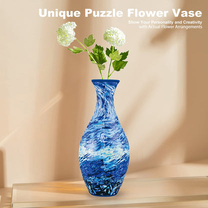 🎁3D Puzzle Vase - Unique Flower Vase Crafted from 160