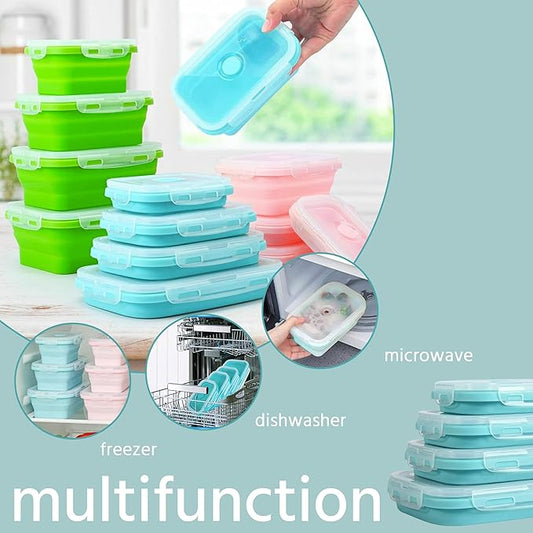 👍Collapsible Silicone Food Storage Container