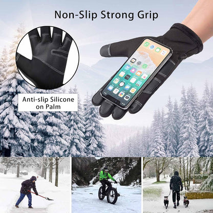 🎁The best gift for your family❄Winter Warm Cycling Gloves Waterproof