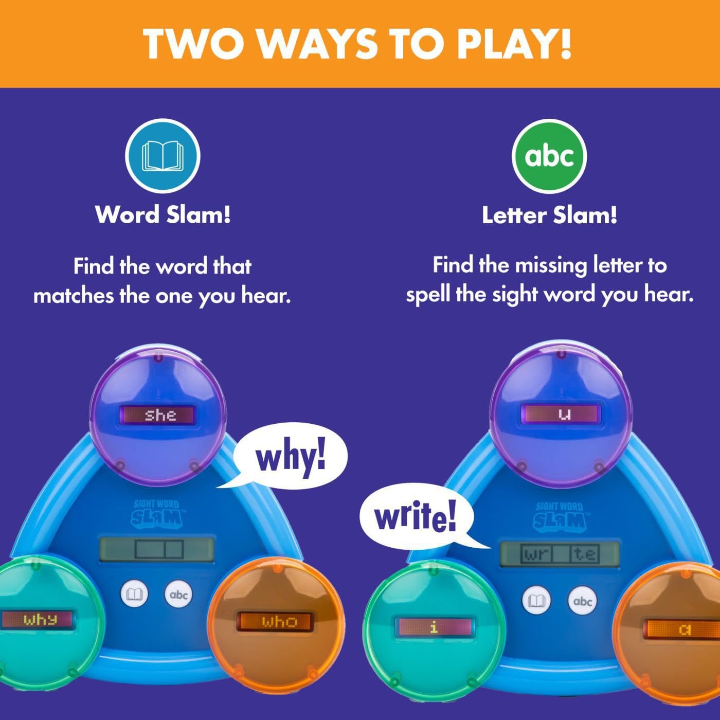 🎁The Best Holiday Gifts—Learning Resources Sight Word Slam toys