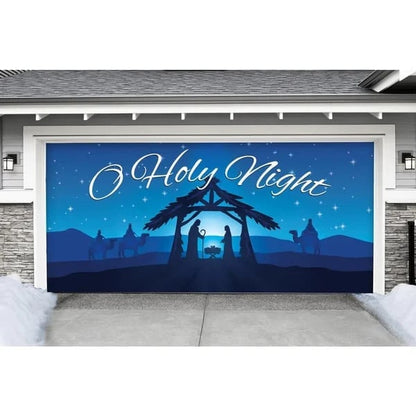 🏆LAST DAY 49% OFF🎄Christmas 2024 Garage Door Decoration