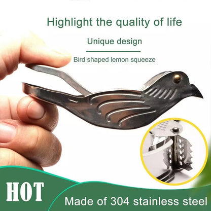 💥2025 NEW HOT SALE—Stainless Steel Bird Shape Lemon Juicer