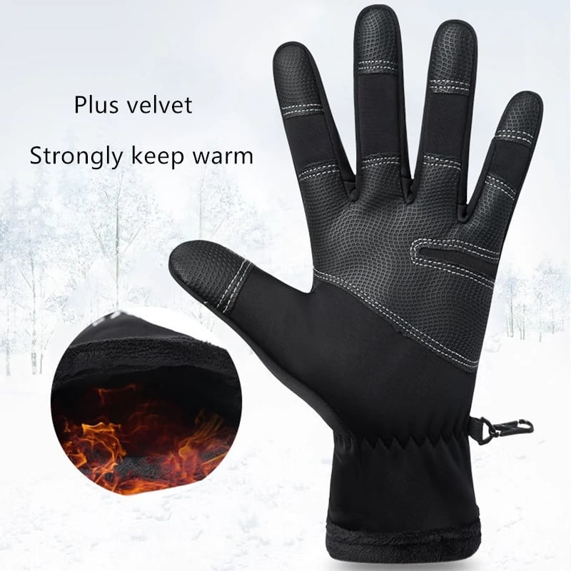 🎁The best gift for your family❄Winter Warm Cycling Gloves Waterproof