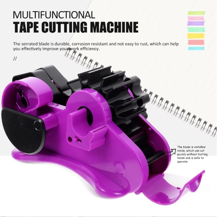 35mm Tape Cutter Semi-Automatic Desktop Tape Dispenser