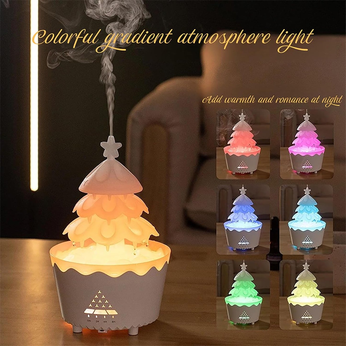 🎄2024 LED Christmas Tree Aroma Diffuser