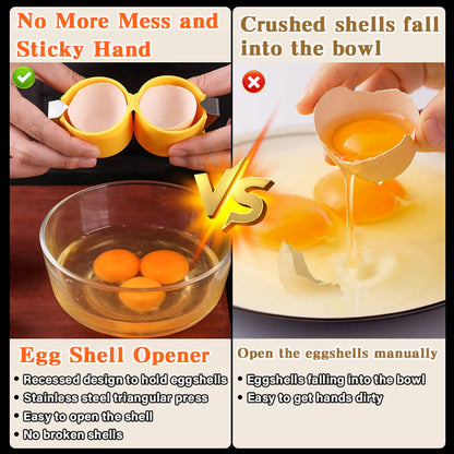 🎁LAST DAY 49% OFF - No Mess Easy Egg Opener