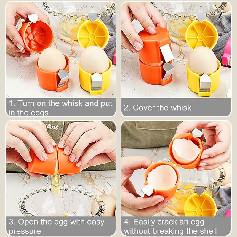 🎁LAST DAY 49% OFF - No Mess Easy Egg Opener