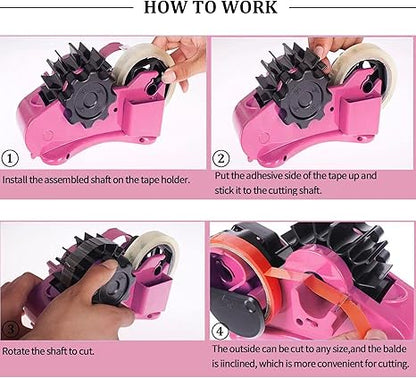 35mm Tape Cutter Semi-Automatic Desktop Tape Dispenser