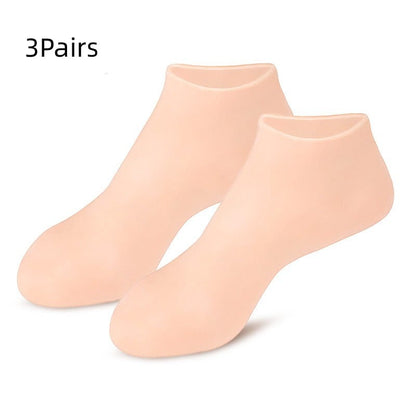 2024 New Hote Sale🔥🔥-Foot Spa Moisturizing Exfoliating Silicone Socks