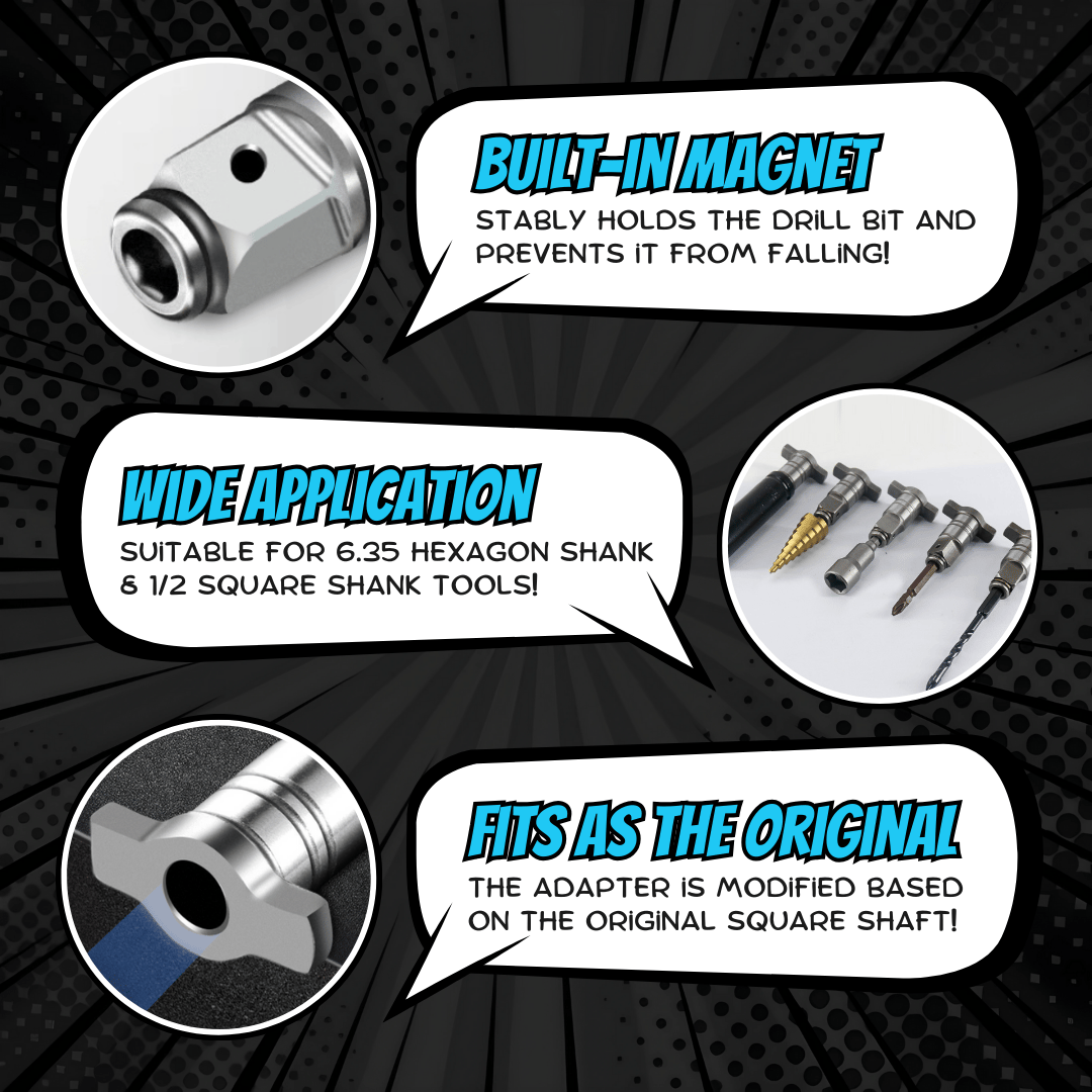 🔧T-Shaft Electric Wrench Adapter