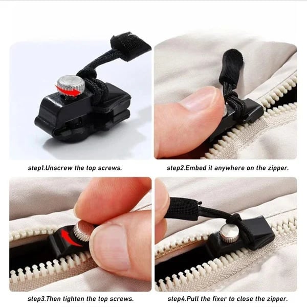 🔥Last Day Promotion 49% OFF🎁Removable Universal Zipper Repairer-Buy 3 Get 3 Free