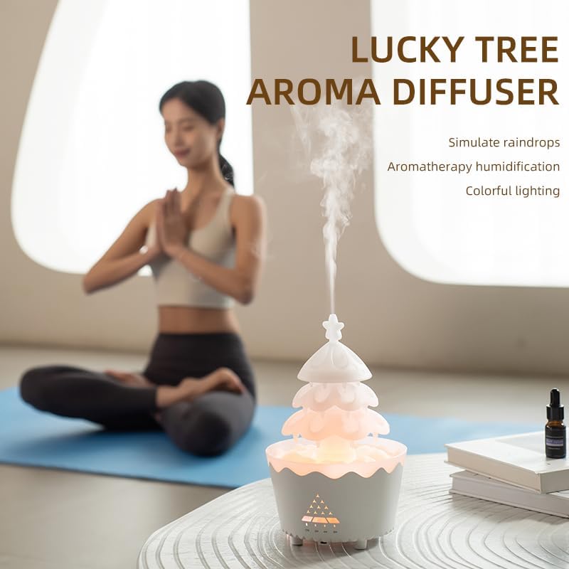 🎄2024 LED Christmas Tree Aroma Diffuser