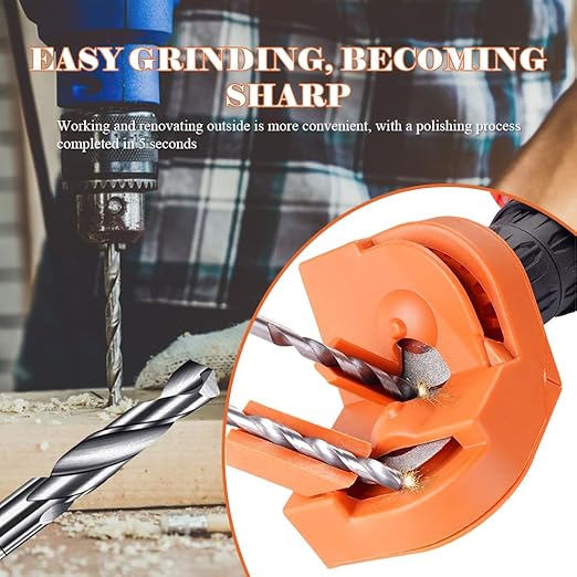 🧰Drill Bit Sharpener – Electric Grinding Sharpener Tool