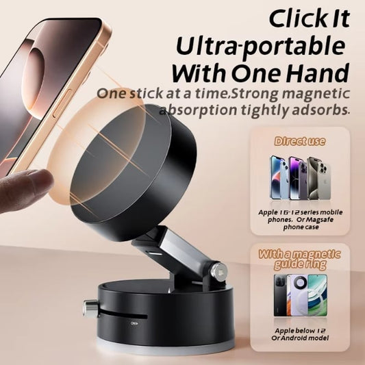 🧲Double Sided Suction Cup Magnetic Phone Holder