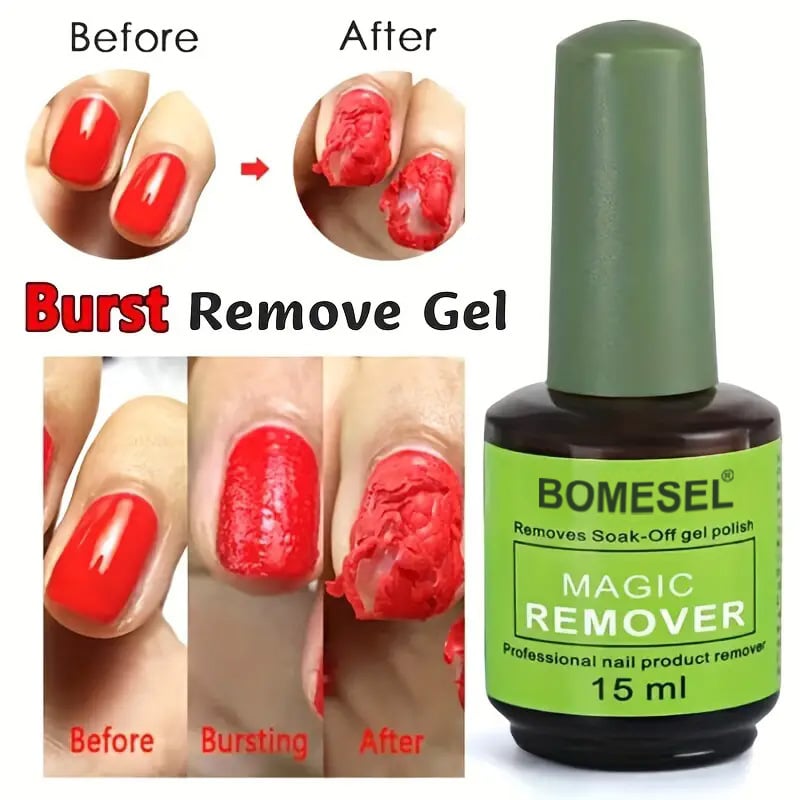 💅Gel Nail Polish Remover⚡Quick & Easy Polish Remover In 2-3 Minutes