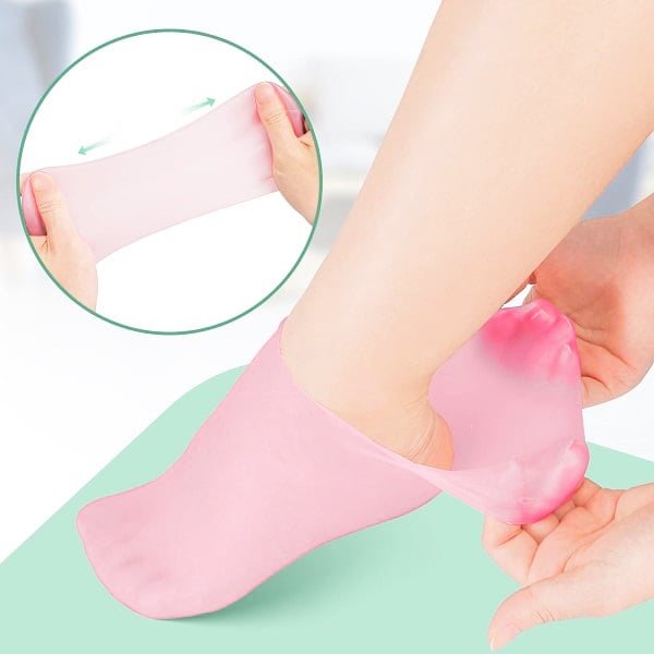 2024 New Hote Sale🔥🔥-Foot Spa Moisturizing Exfoliating Silicone Socks