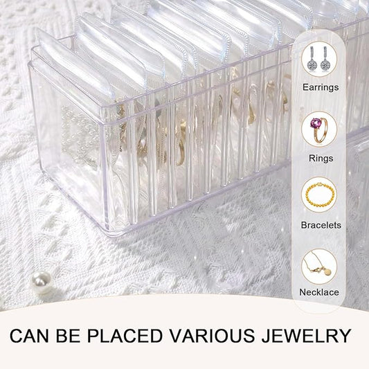 💍Acrylic Jewelry Organizer—Isolate Dust and Air, Anti-Tarnish