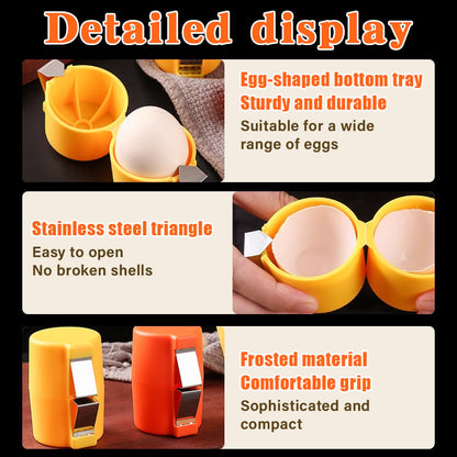 🎁LAST DAY 49% OFF - No Mess Easy Egg Opener