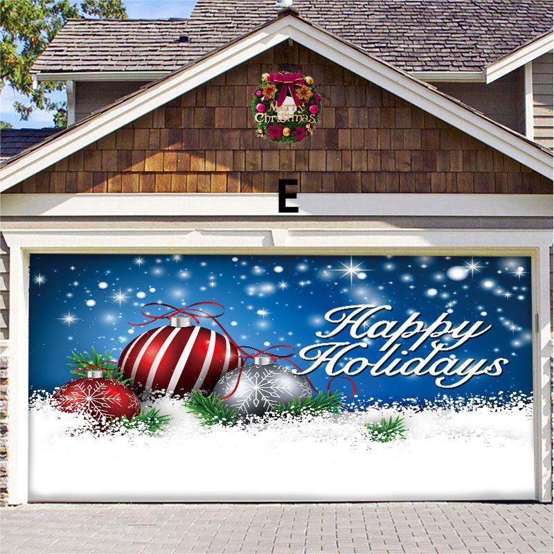 🏆LAST DAY 49% OFF🎄Christmas 2024 Garage Door Decoration