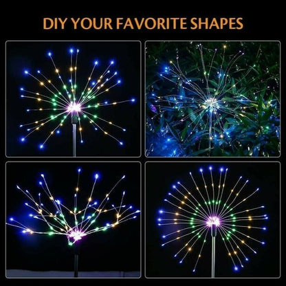 [ 49% OFF Sale Ends In Today]- Waterproof Solar Garden Fireworks Lamp