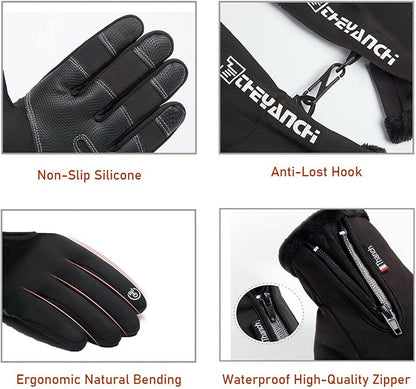 🎁The best gift for your family❄Winter Warm Cycling Gloves Waterproof