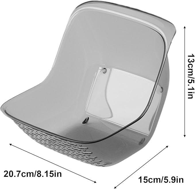 💦Multi-functional drainingbasket Cleaningand draining at the same time