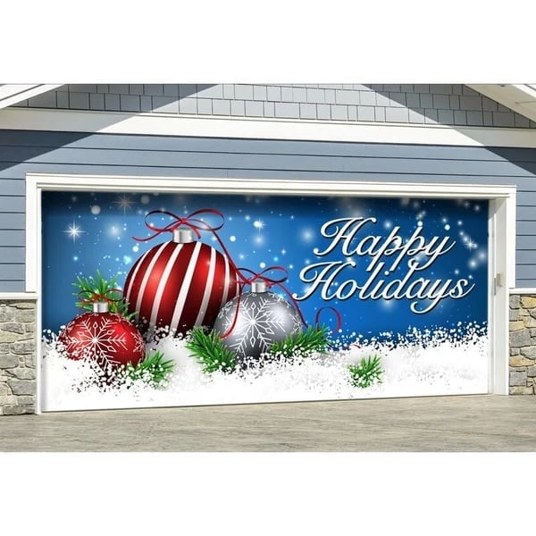 🏆LAST DAY 49% OFF🎄Christmas 2024 Garage Door Decoration