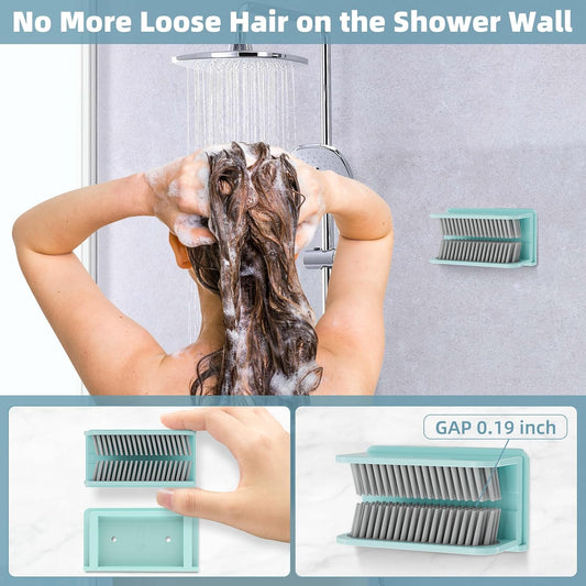 🔥HOW SALE- 40% OFF🔥Reusable Shower Wall Hair Collector