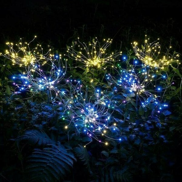 [ 49% OFF Sale Ends In Today]- Waterproof Solar Garden Fireworks Lamp