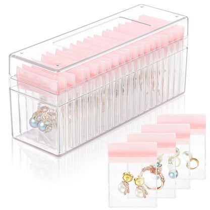 💍Acrylic Jewelry Organizer—Isolate Dust and Air, Anti-Tarnish