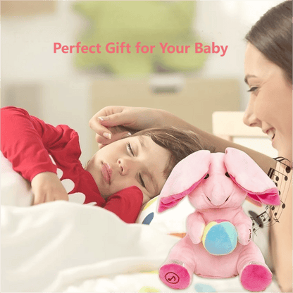 🐘Interactive Singing Stuffed Elephant Plush with Moving Ears